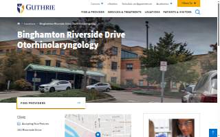 Guthrie Binghamton Riverside Drive Otolaryngology