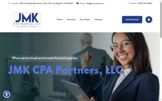 JMK Tax Solutions of Binghamton website