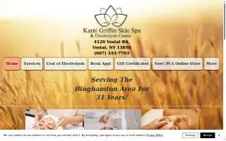 Karni Griffin Skin Spa of Binghamton website