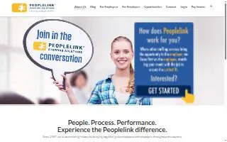 Peoplelink Staffing Solutions of Binghamton website