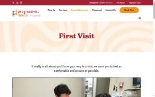 Progressive Dental of Binghamton website