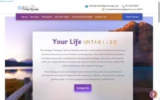 The Bridge Therapy LCSW website