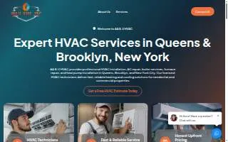 AA&JJ HVAC INC website