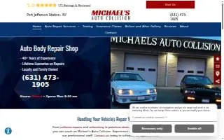 Michael's Auto Collision of Brentwood website