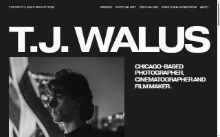 TJ Photo & Video website
