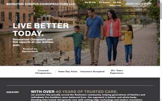 Brighton Campus Chiropractors, LLC website