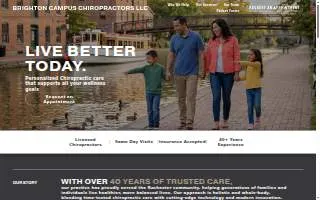 Brighton Campus Chiropractors, LLC website