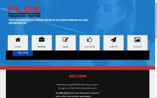 Flex Training Center of Brighton website