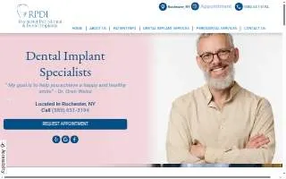 Rochester Periodontal & Dental Implants of Brighton website