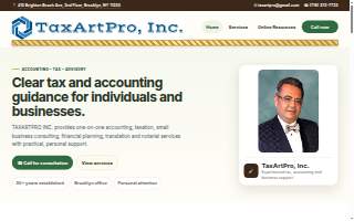 TaxArtPro Inc