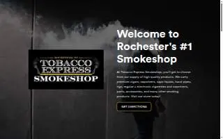 Tobacco Express Smokeshop of Brighton website