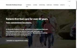 Westside Podiatry Group of Brighton website
