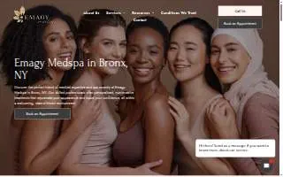 Emagy Medspa website