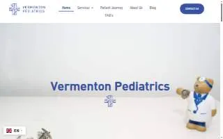 Vermenton Pediatrics website