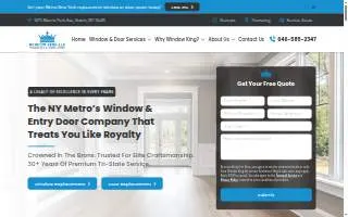 Window King LLC of Bronx website