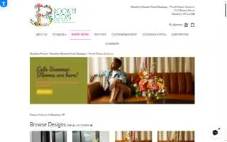 Brooklyn Blooms website