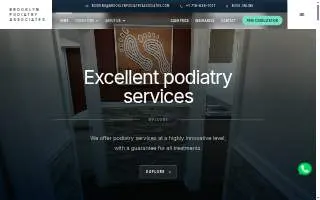 Brooklyn Podiatry Associates website