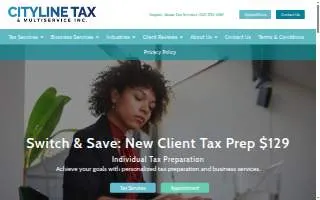 Cityline Tax & Multiservices Inc website