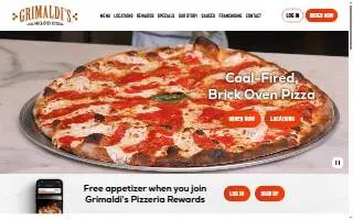 Grimaldi's Pizzeria of Brookfield website