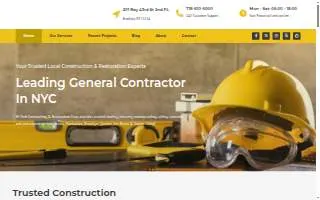 Hi Tech Contracting & Restoration Corp website