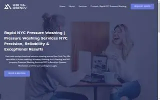 Rapid NYC Pressure Washing website