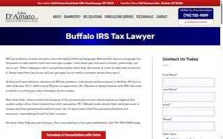 Attorney Tax Relief | IRS Tax Relief Settlement Lawyer | Free Consultation website