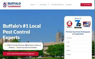 Buffalo Exterminators Inc website