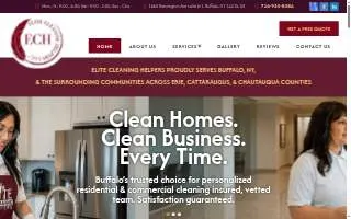 Elite Cleaning Helpers website