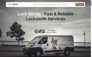 Lock Nerds Locksmith LLC of Buffalo website