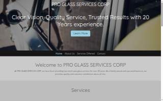 Pro Glass Services Corp