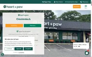 Heart + Paw of Centereach website