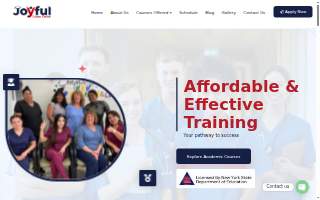 Joyful Career Center HHA & PCA Training