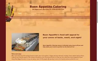 Buon Appetito Catering of Central Islip website