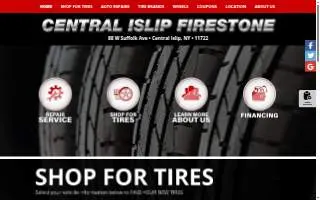 Central Islip Firestone website