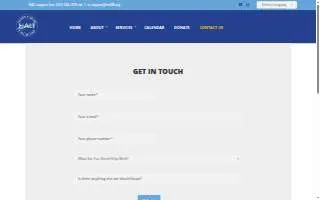 Hands Across Long Island Inc website