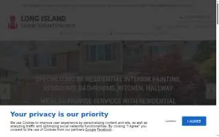 Long Island Home Maintenance of Central Islip website