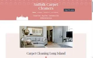 Suffolk Carpet Cleaners of Central Islip website