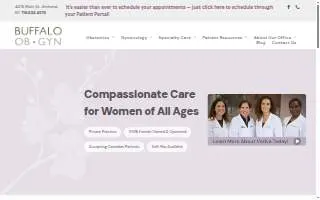 Buffalo OBGYN website