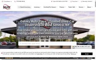 Galaxy Auto Place website