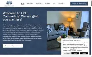 Ott Counseling website