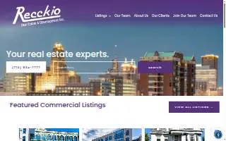 Recckio Real Estate & Development, Inc. website