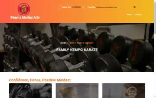 Swan's Martial Arts Academy of Cheektowaga website