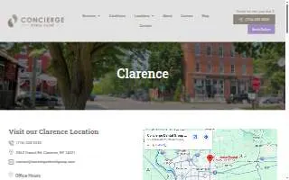 Concierge Dental Group Clarence website