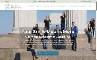 East Amherst Dental Center website