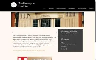 Herrington Law Firm PLLC website