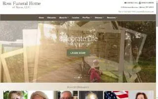 Ross Funeral Home of Akron, LLC website