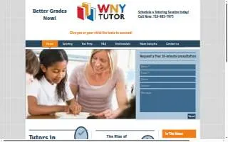 WNY Tutor of Amherst website