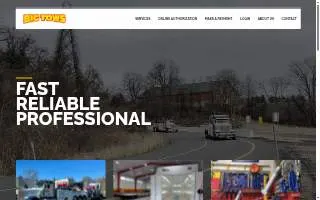 Big Tows, Inc. of Clarkstown website