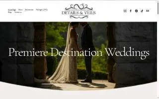 Details & Veils website
