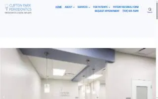 Clifton Park Periodontics website